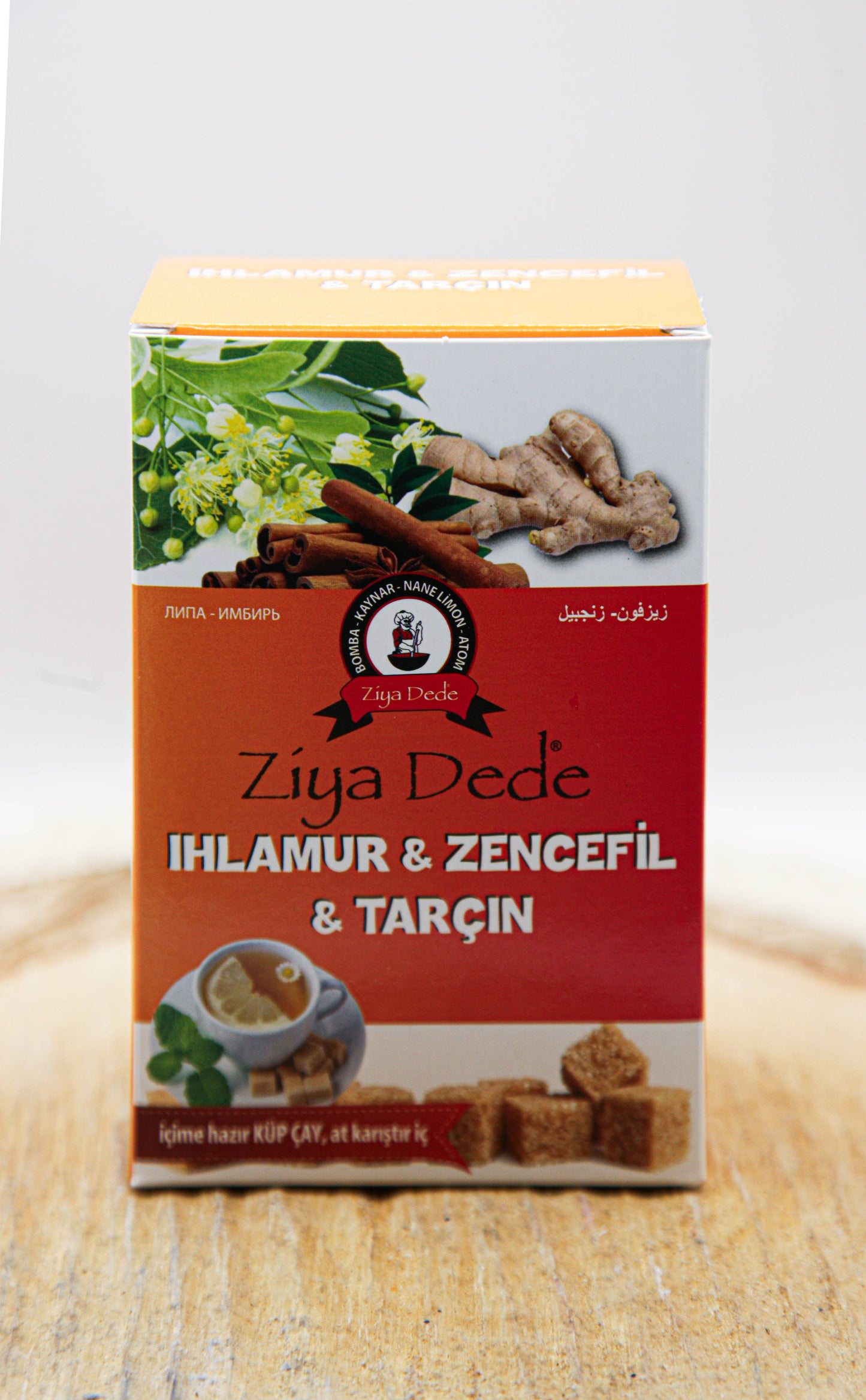 Ziya Dede Ihlamur-Zencefil-Tarçın Karışım Çayı
