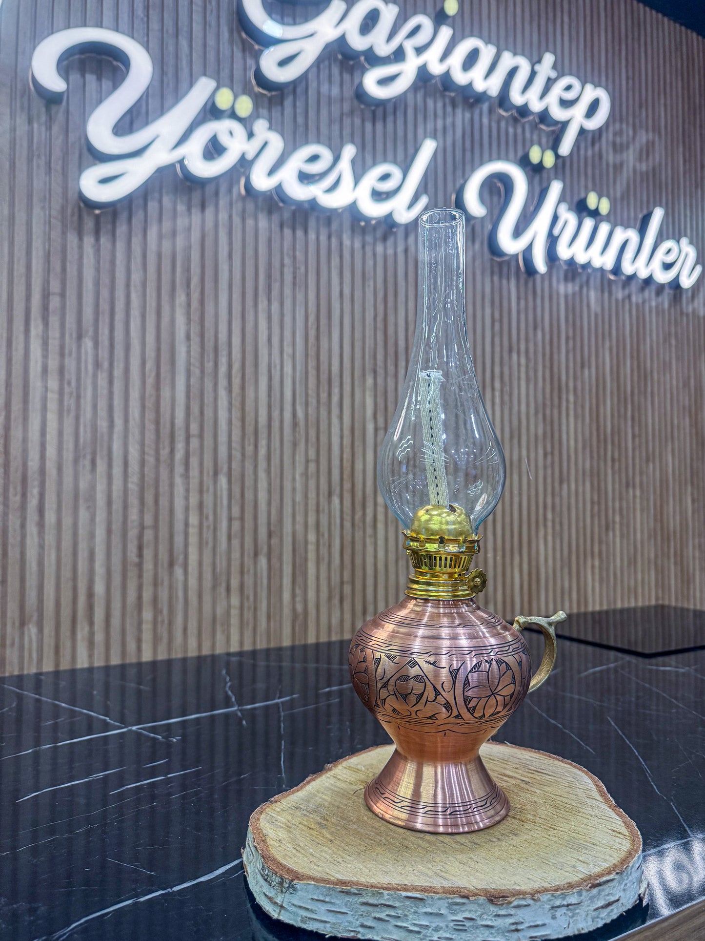Bakır Gaz Lambası