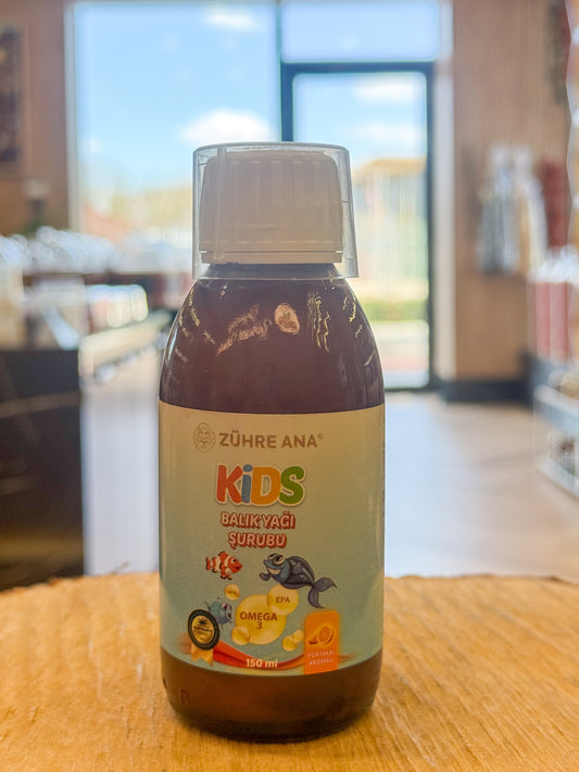 Zühre Ana Kids Balık Yağı Şurubu 150ml