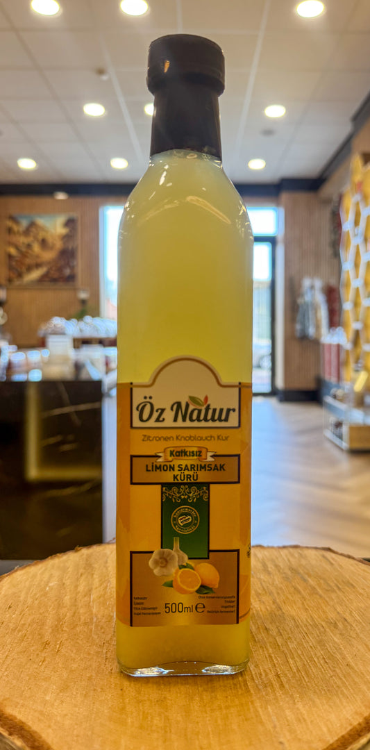 Limon Sarımsak Kürü 500ml