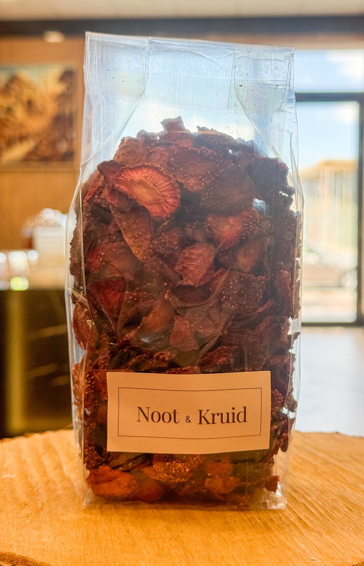 Gedroogde aardbei bio