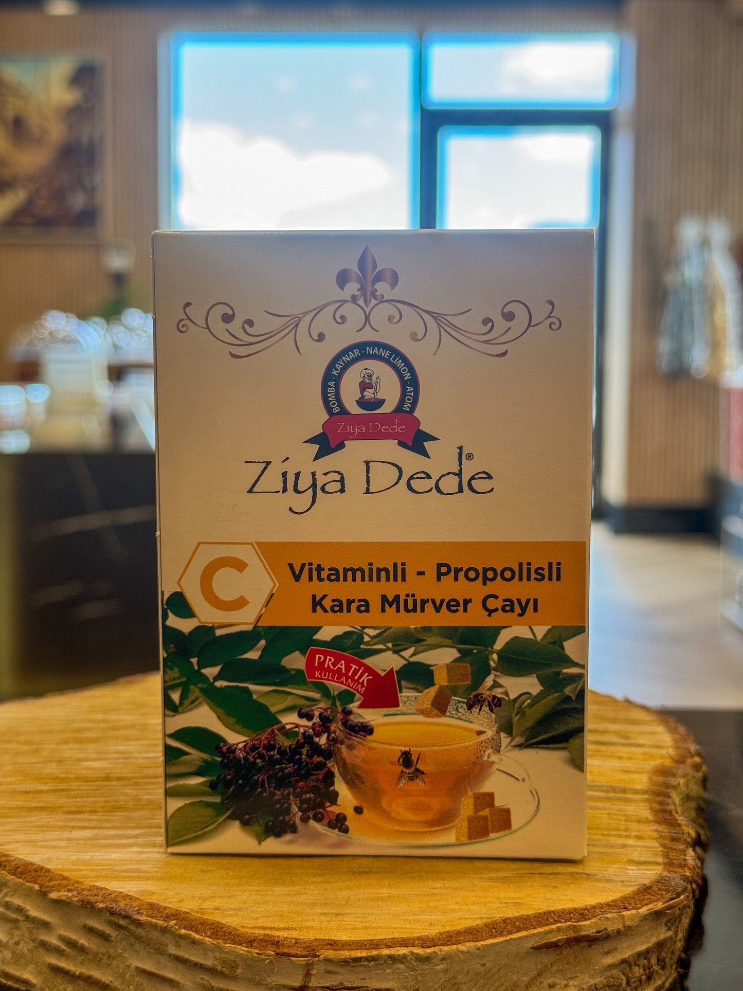 C Vitaminli - Propolisli Kara Mürver Çayı 150g