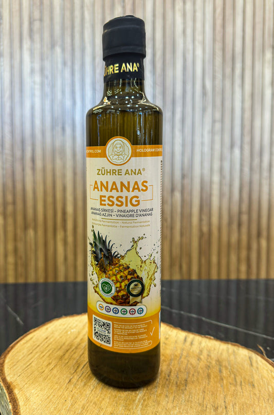 Zühre Ana Ananas Sirkesi Doğal Fermantasyon 500ml