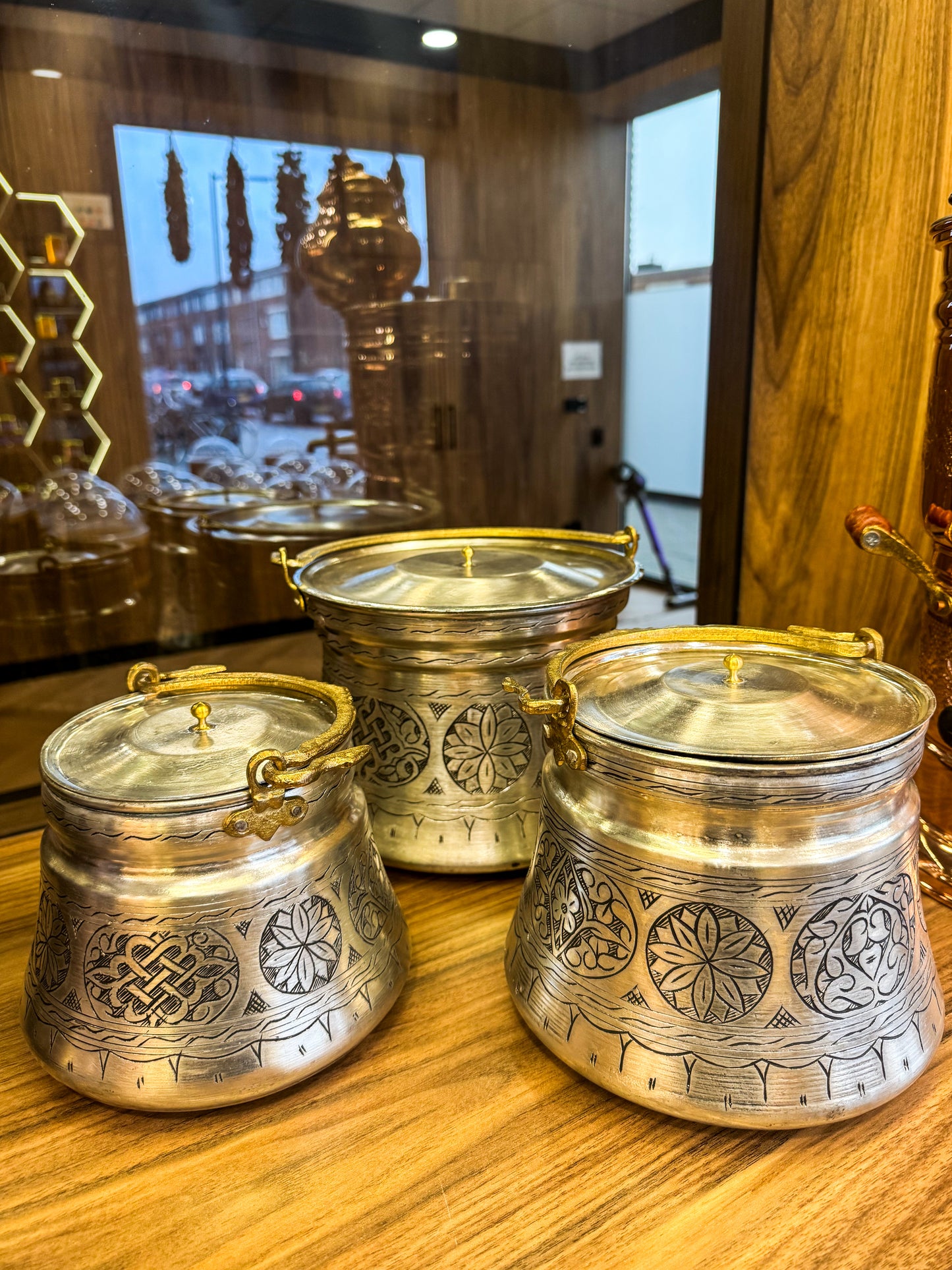 Bakır yoğurt bakraç satıl sitil gaziantep el işçiliği